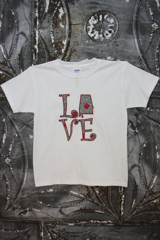 Short Sleeved Love Alabama T-Shirt