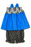 Summer Swing Top in Cobalt Blue