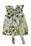 Summer Swing Top In Grey, Green and Teal