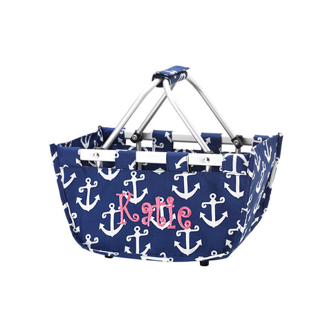 Mini Navy Anchor Tote