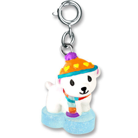 Cozy Polar Bear Charm